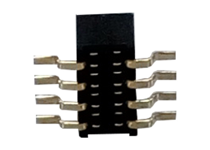 8 καρφιτσών θηλυκός επιγραφών τύπος 1.27mm X 3.4mm υπόλοιπου κόσμου SMT συνδετήρων ενιαίος