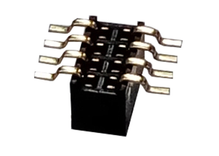 8 καρφιτσών θηλυκός επιγραφών τύπος 1.27mm X 3.4mm υπόλοιπου κόσμου SMT συνδετήρων ενιαίος