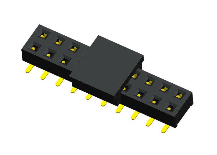 Ο Μαύρος 20 διπλός υπόλοιπος κόσμος 2.0mm συνδετήρων επιγραφών καρφιτσών θηλυκός πίσσα με την ΚΑΠ