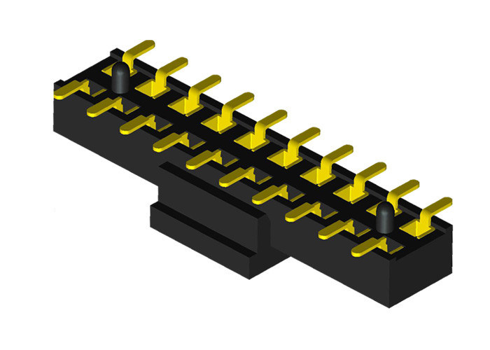 Ο Μαύρος 20 διπλός υπόλοιπος κόσμος 2.0mm συνδετήρων επιγραφών καρφιτσών θηλυκός πίσσα με την ΚΑΠ