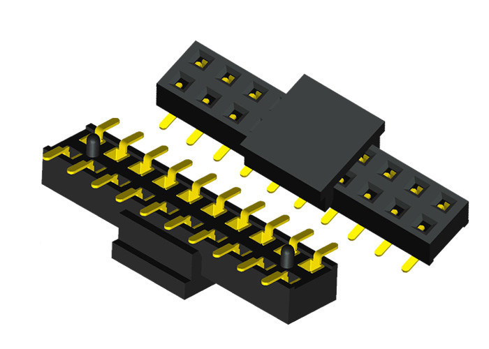 Ο Μαύρος 20 διπλός υπόλοιπος κόσμος 2.0mm συνδετήρων επιγραφών καρφιτσών θηλυκός πίσσα με την ΚΑΠ