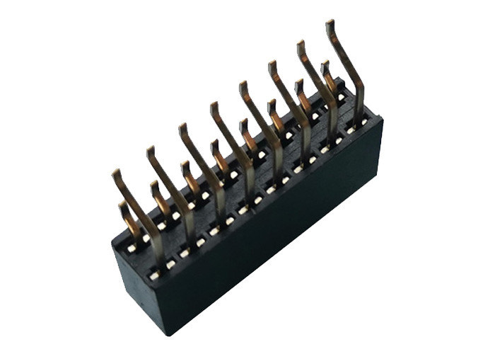 Yatay Çift Sıra Dişi Başlık Konektörü 2.54mm SMT Tip 16 Pin