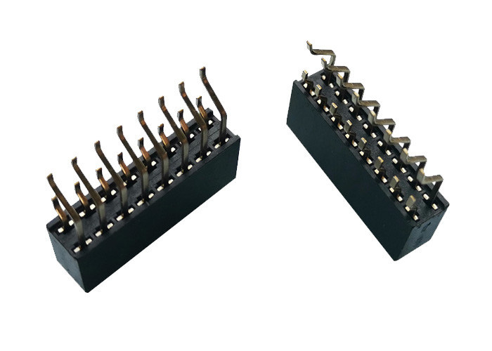 Yatay Çift Sıra Dişi Başlık Konektörü 2.54mm SMT Tip 16 Pin