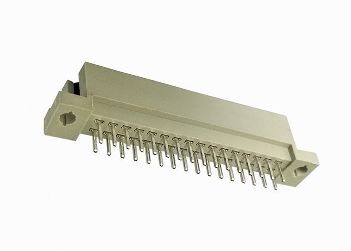 Encabeçamento masculino do PWB do conector reto do RUÍDO 41612 ouro/lata de 180 graus sobre o níquel