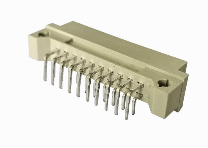 Çift Sıralı Pin Başlığı Konektörü DIN 41612 10 Pin Erkek Dik Açı Pcb Başlığı