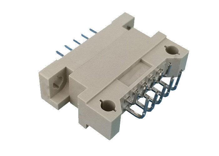 Rangée droite femelle de l'en-tête DIN 41612 180 Degre de Pin 2x5 double pour le panneau de carte PCB