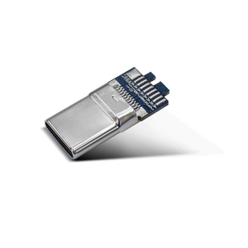 16 دبوس موصل USB 3.1 C ، موصل USB 3.0 نوع C مع لوحة PCB