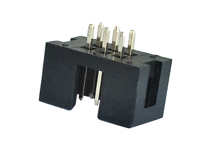 180 Grad-Kasten-Titel-Verbindungsstück BAD 2.54mm Neigung 6 gerade Art Pin