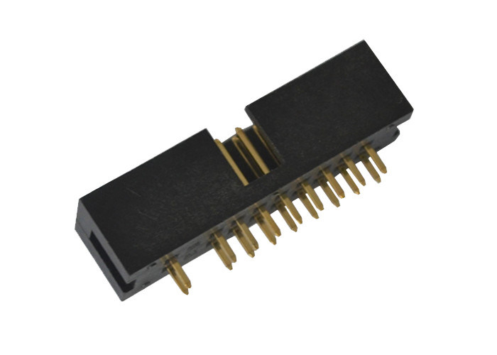 El Pin actual grande del conector 20 del jefe de la caja vacia 2 Pin derecho 2.54m m