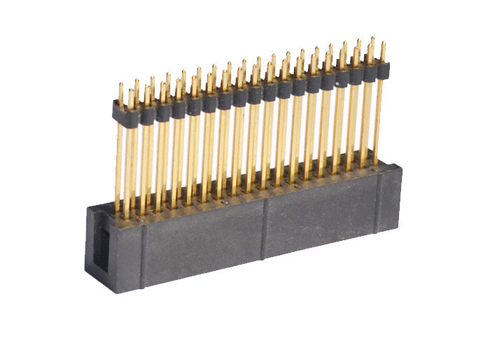 Đồng thau Liên hệ 18 Pin Header Đầu nối thẳng 2,54mm cho bảng PCB
