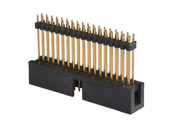 Đồng thau Liên hệ 18 Pin Header Đầu nối thẳng 2,54mm cho bảng PCB