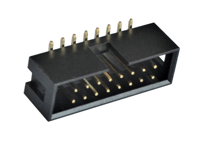 Type masculin PBT de SMT de lancement du connecteur 2.54mm d'en-tête de boîte/matériel isolateur de PA6T