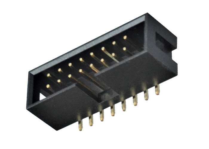 Type masculin PBT de SMT de lancement du connecteur 2.54mm d'en-tête de boîte/matériel isolateur de PA6T