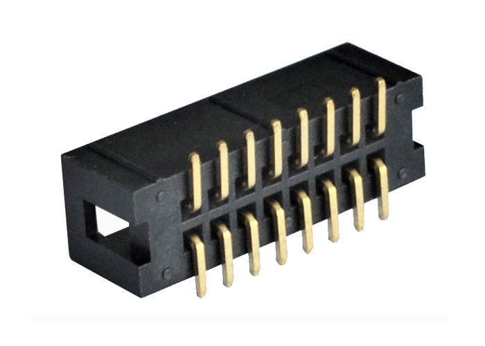 Type masculin PBT de SMT de lancement du connecteur 2.54mm d'en-tête de boîte/matériel isolateur de PA6T