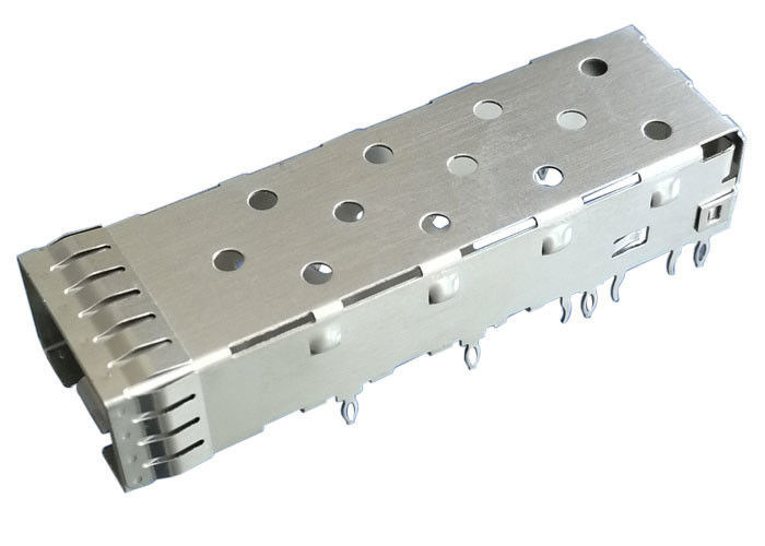 کانکتور قفس SFP با کارایی بالا 1 x 1 طراحی تک پورت 3D پورت 3.05 میلی متر