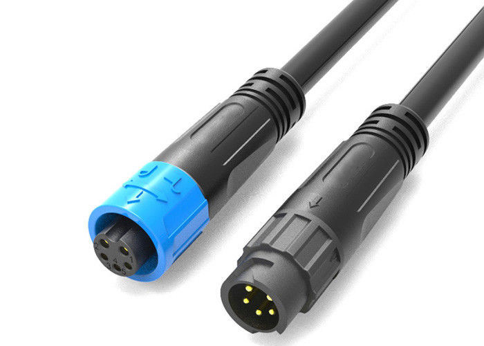 Les données de puissance combinées imperméabilisent le Pin de la baïonnette 5 de cable connecteur pour l'éclairage de LED