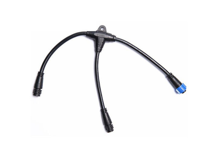 외부 LED 가벼운 방수 케이블 연결관, 3개의 Pin 쪼개는 도구 방수 T 연결관