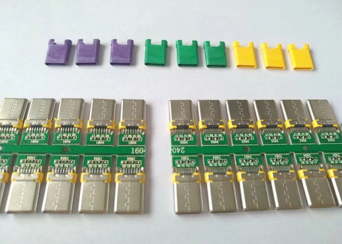 टाइप सी माइक्रो यूएसबी कनेक्टर स्टेनलेस स्टील शेल चार्ज / डेटा फ़ंक्शन के साथ